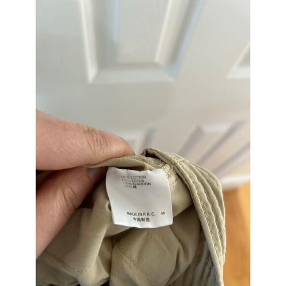 Brandy Melville Tan Khaki Y2K Relaxed Fit Cargo Pants - Picture 3 of 6